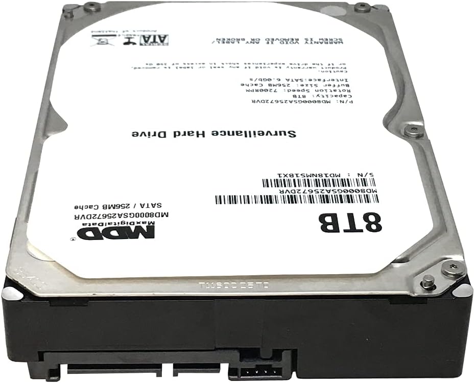 8TB 7200 RPM 256MB Cache SATA 6.0Gb/s 3.5inch Internal Hard Drive H936
