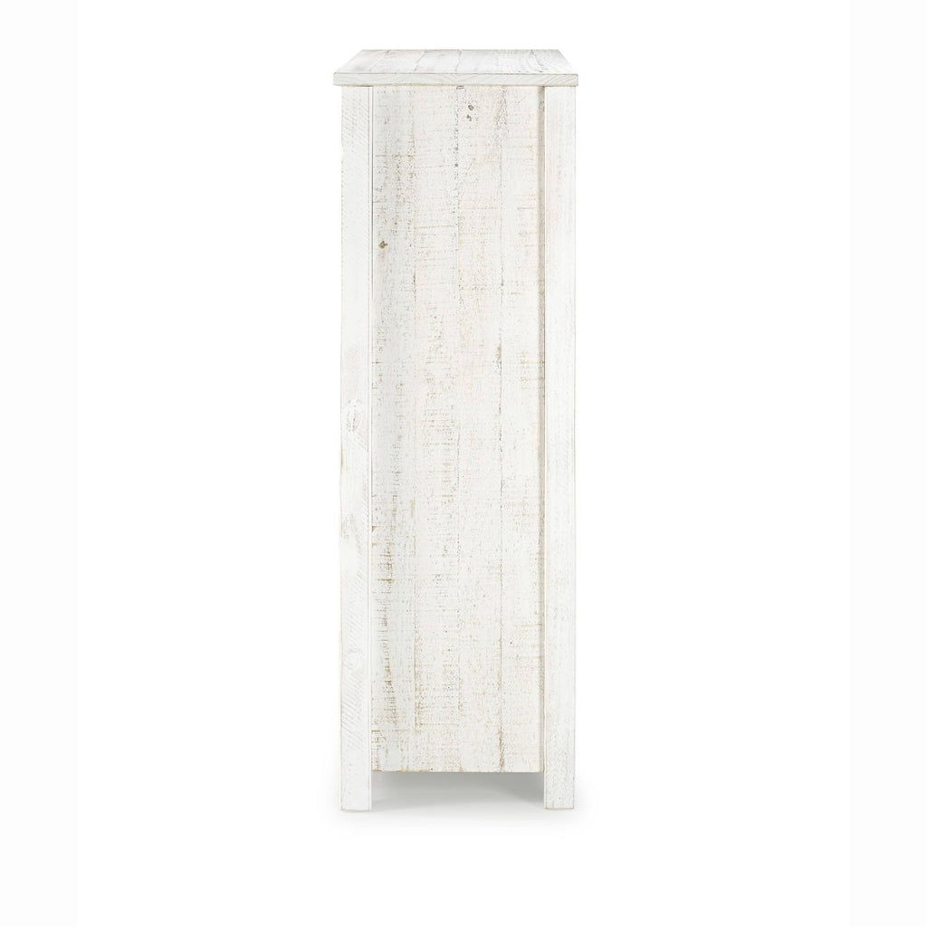 Grey Wood 3-Shelf Bookcase R759