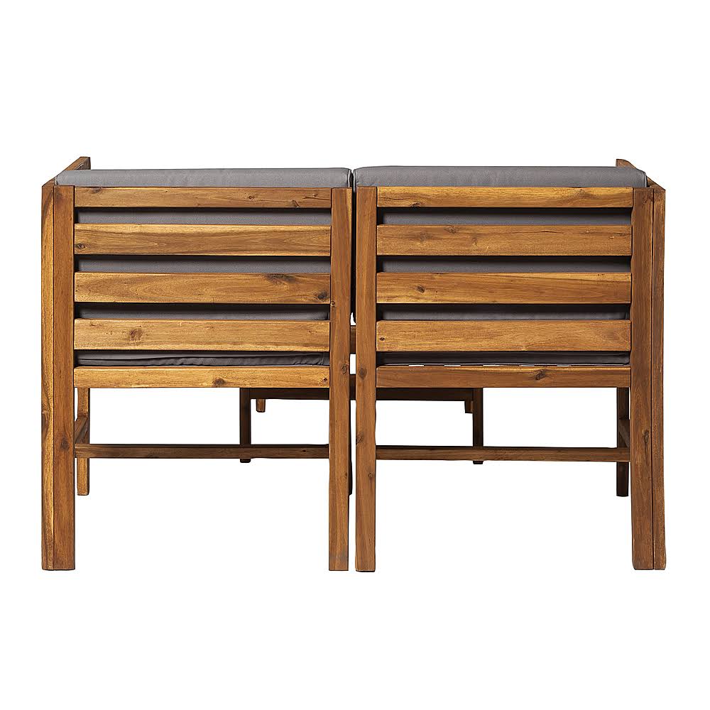 3-Piece Acacia Wood Patio Sectional J176