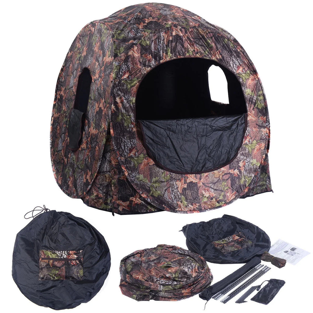 Portable Pop Up Camo Hunting Blind X545225