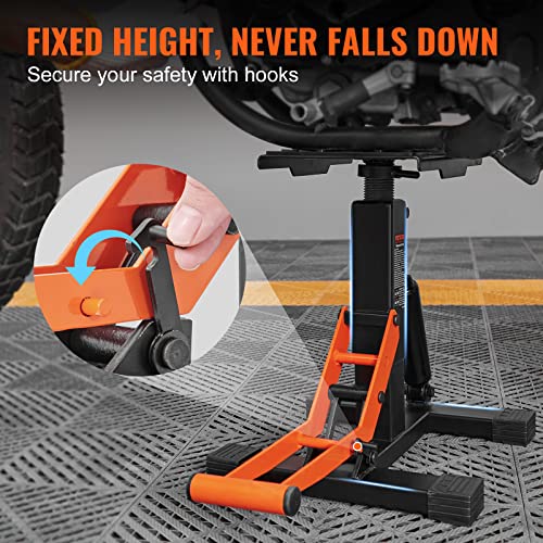 Dirt Bike Lift Stand 440 lbs Hydraulic Adjustable Height J82926