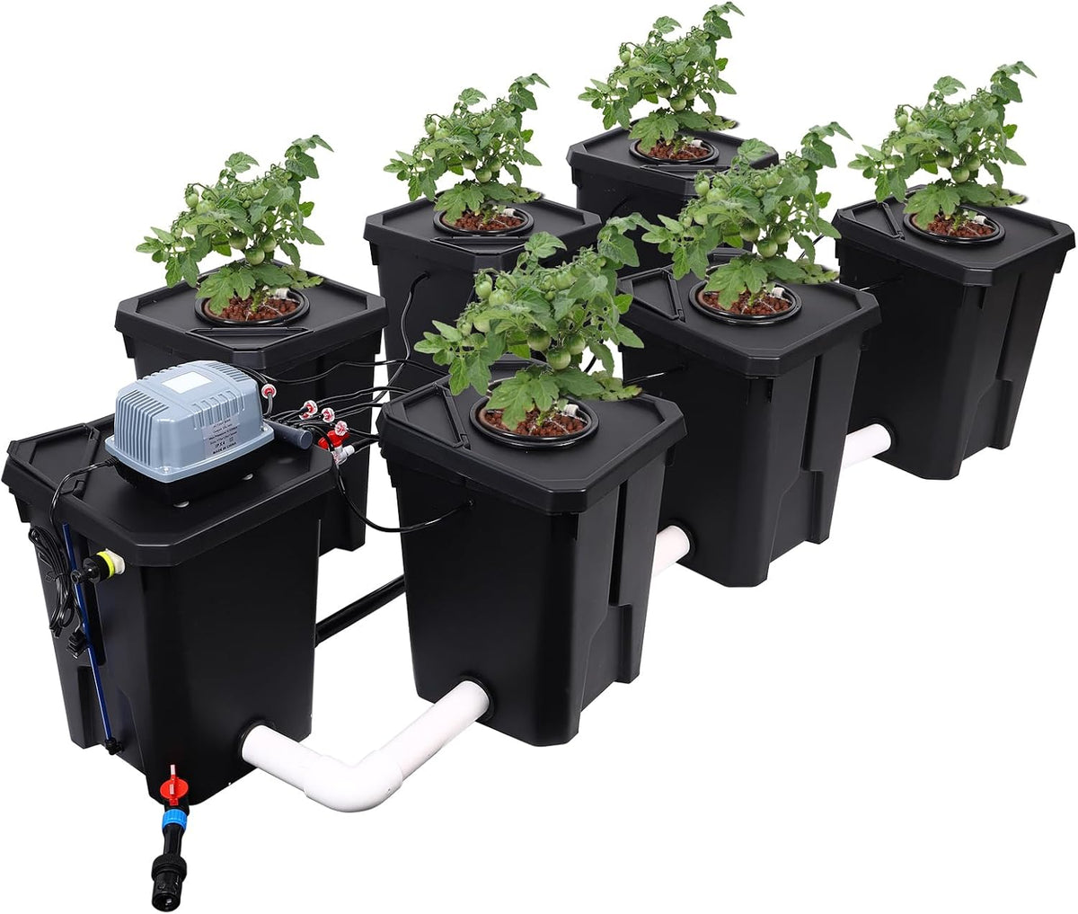 7-Gallon Recirculating Deep Water Culture Hydroponic System T7509