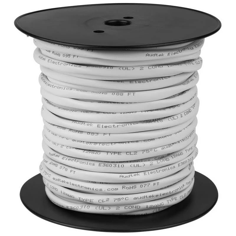 12/2 OFC in Wall Speaker Wire Cable CL2 100 ft. C263