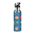Stainless Steel Insulated Water Bottle with Straw Lid D652279