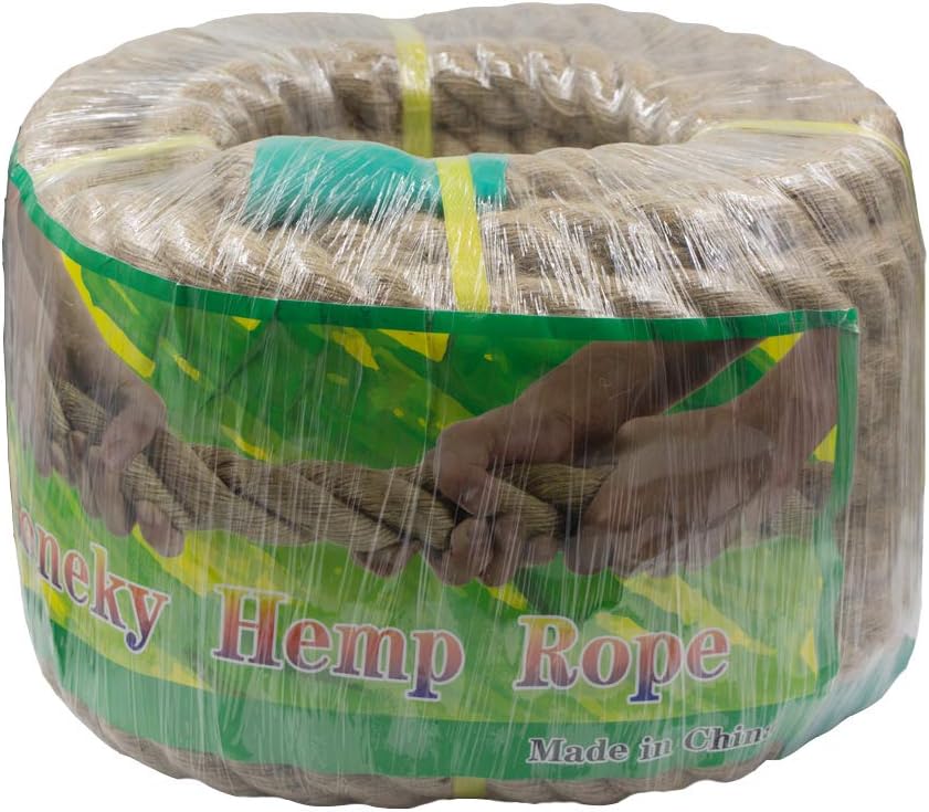 1.18/1.5/2 Inch Twisted Hemp Rope Q9143