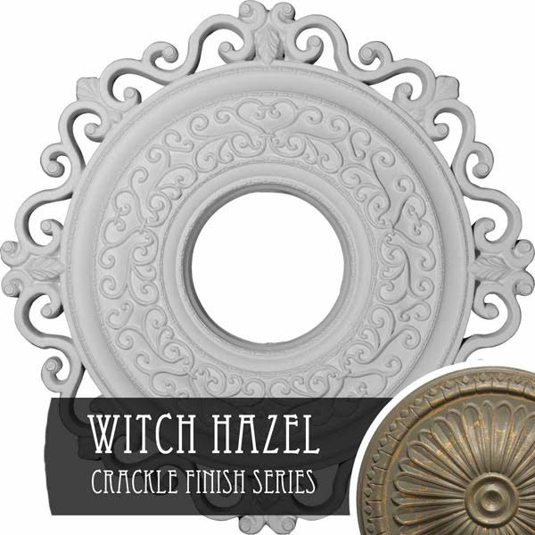 22x22OD x 6 1/4x22ID x 1 3/4x22P Hand-Painted Ceiling Medallion S165