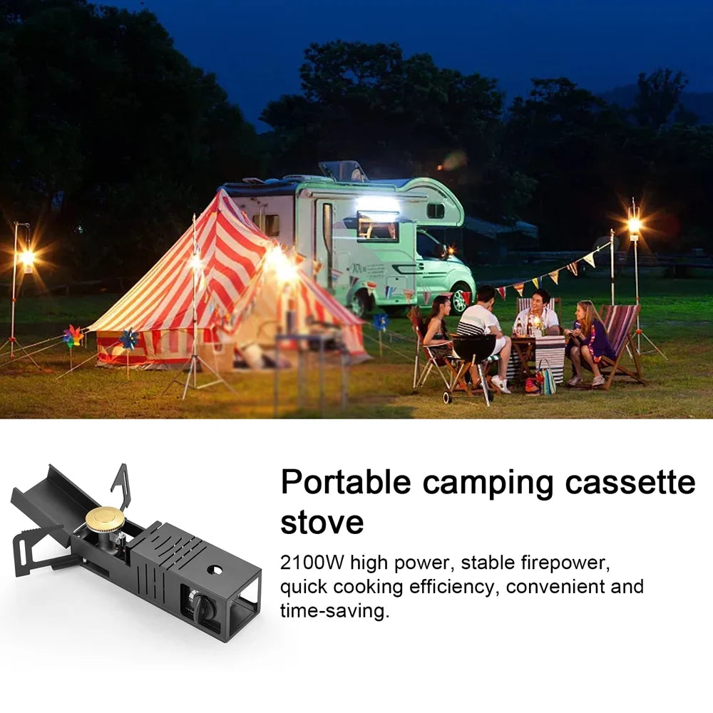 Outdoor Butane Stove Portable Camp Burner U301895