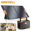 1000W Portable Power Station & 100W Foldable Solar Panel N75364