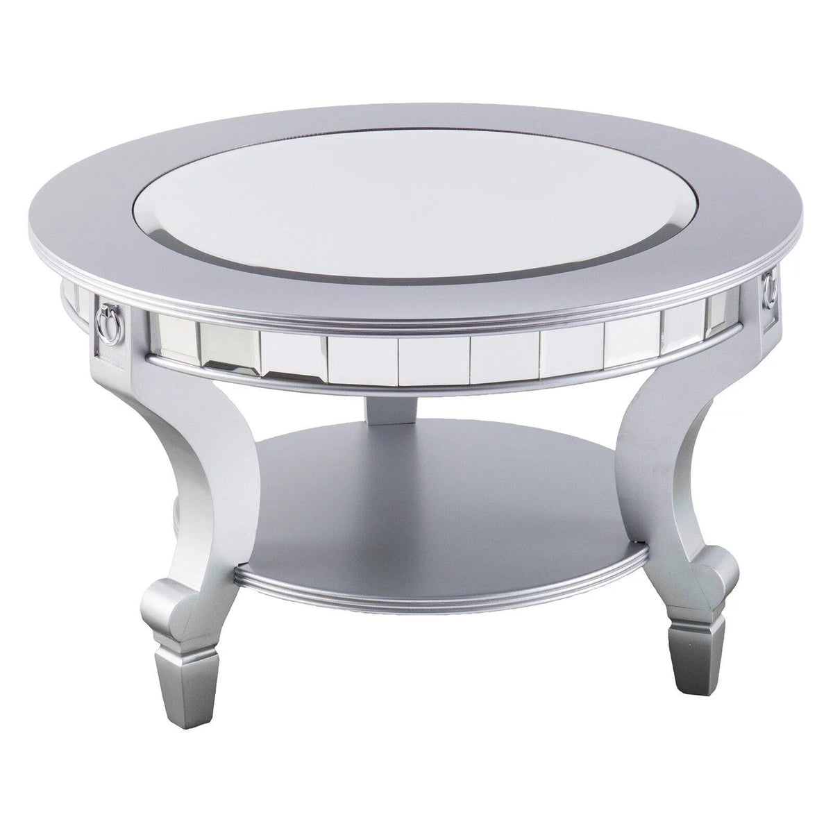 Mirrored Round Cocktail Table T27659