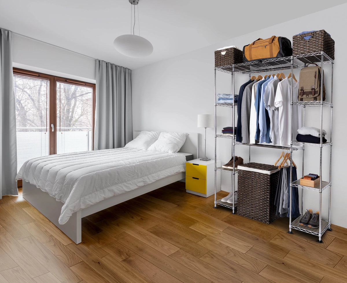 Steel Expandable Closet Organization System T49992