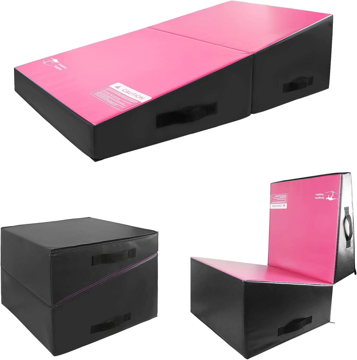 Pink Purple Incline Tumbling Mat A456
