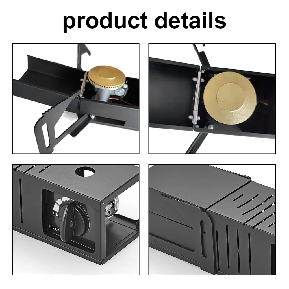 Outdoor Butane Stove Portable Camp Burner U301895