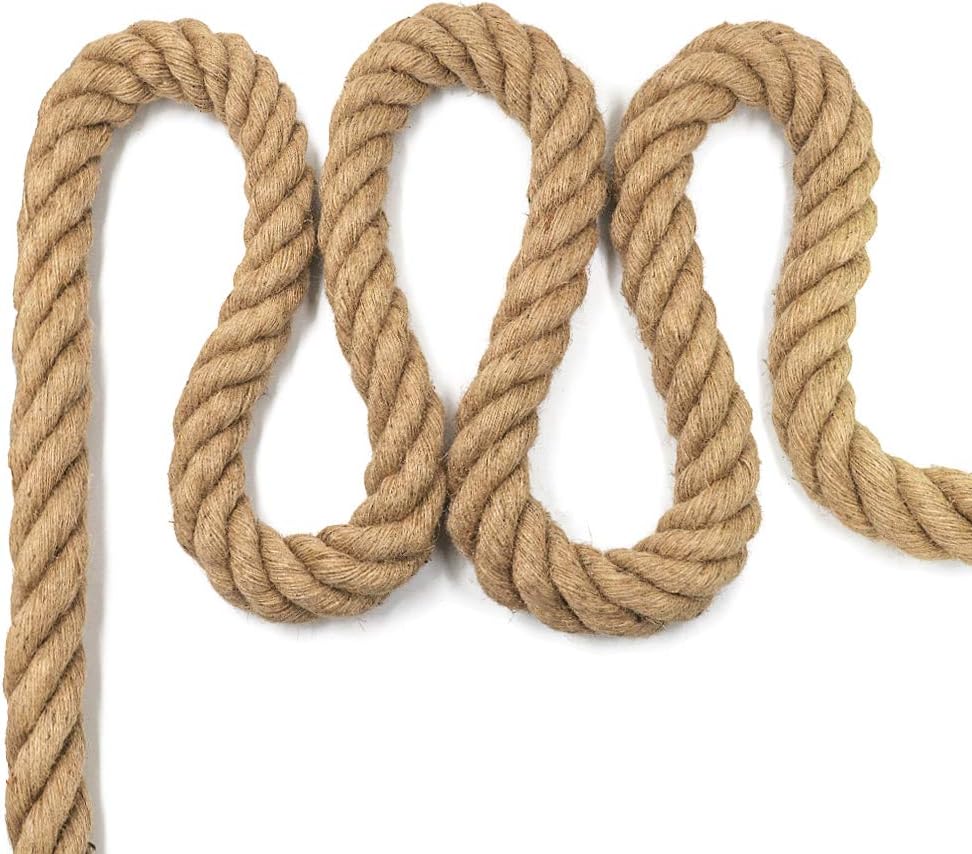 1.18/1.5/2 Inch Twisted Hemp Rope Q9143