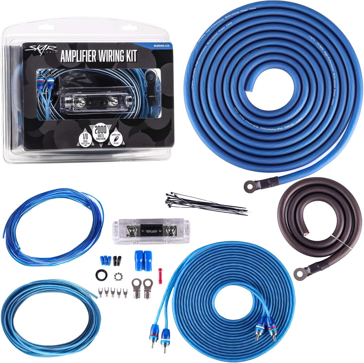 1/0 Gauge CCA Amplifier Installation Wiring Kit A97978