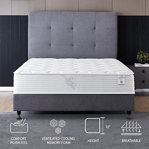8 Inch Hybrid Full Mattress with Polyester Cover S265986