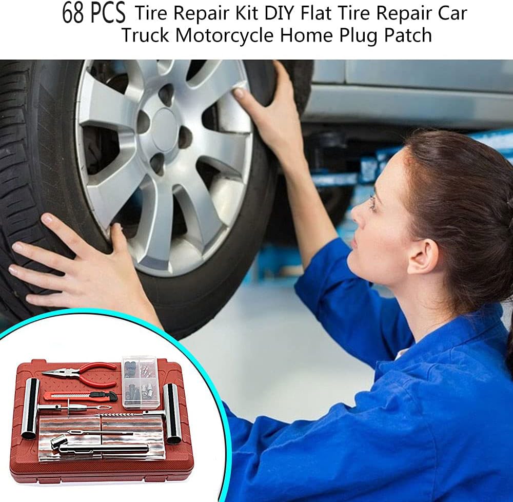 68 PCS Heavy Duty Tire Repair Kit Z97200