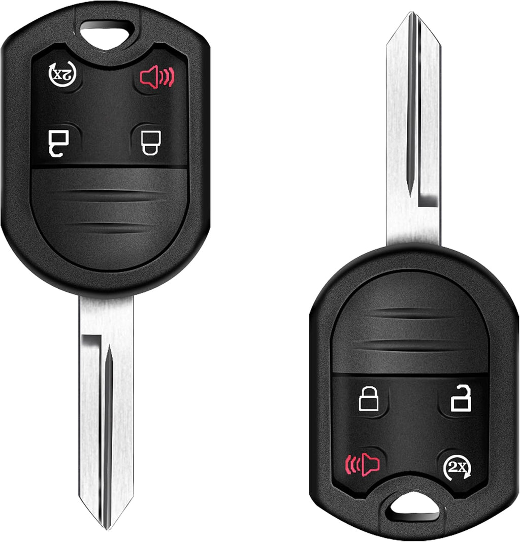 Keyless Entry Remote Car Key Fob Pack of 2 C12466