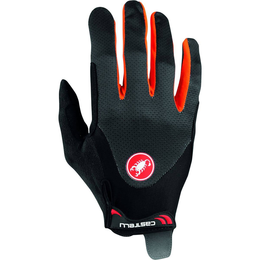 Dark Gray Orange Gel Glove G150