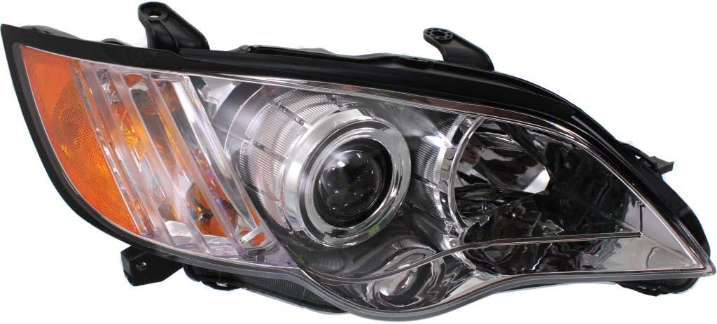 2008 2009 Subaru Legacy Headlight Assembly Passenger Side w/Bulbs G348820