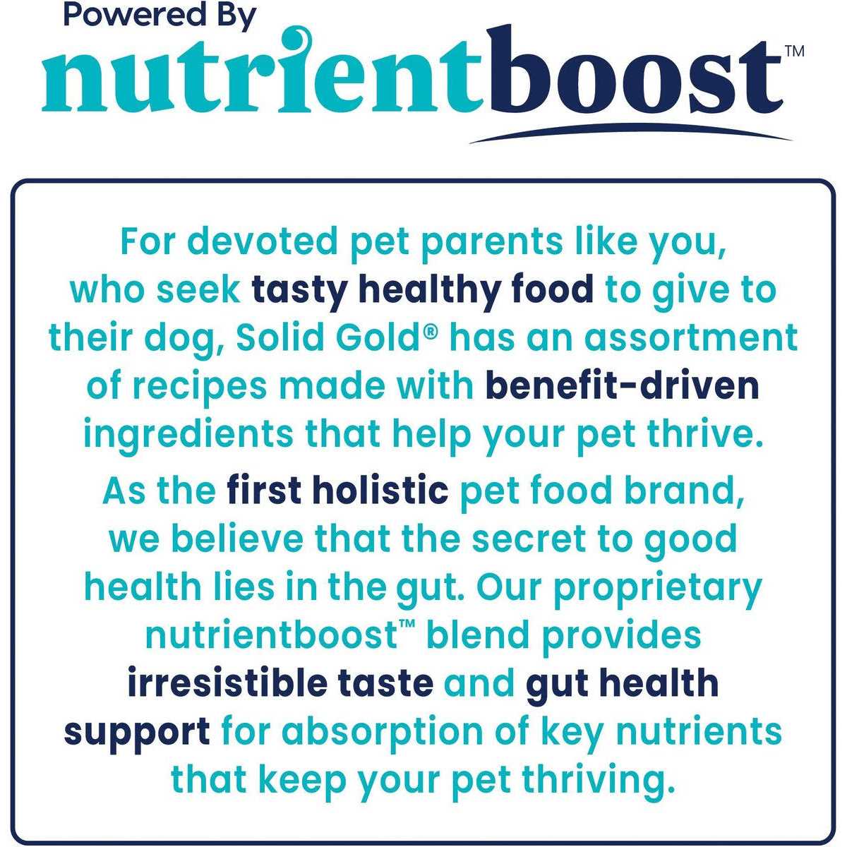 Solid Gold Nutrientboost Wolf King Bison Dry Dog Food N6073