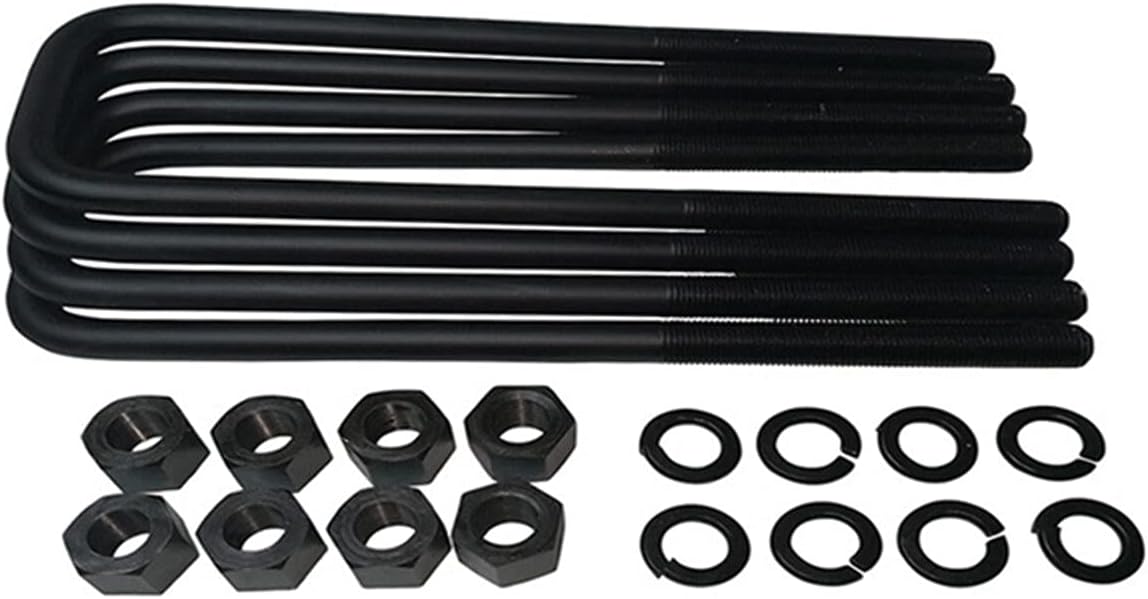 Adjustable Front Lift Forged Steel Torsion Keys & 2.5 Rear Lift Kit with Shock Extenders 4WD 8-Lug Q6586