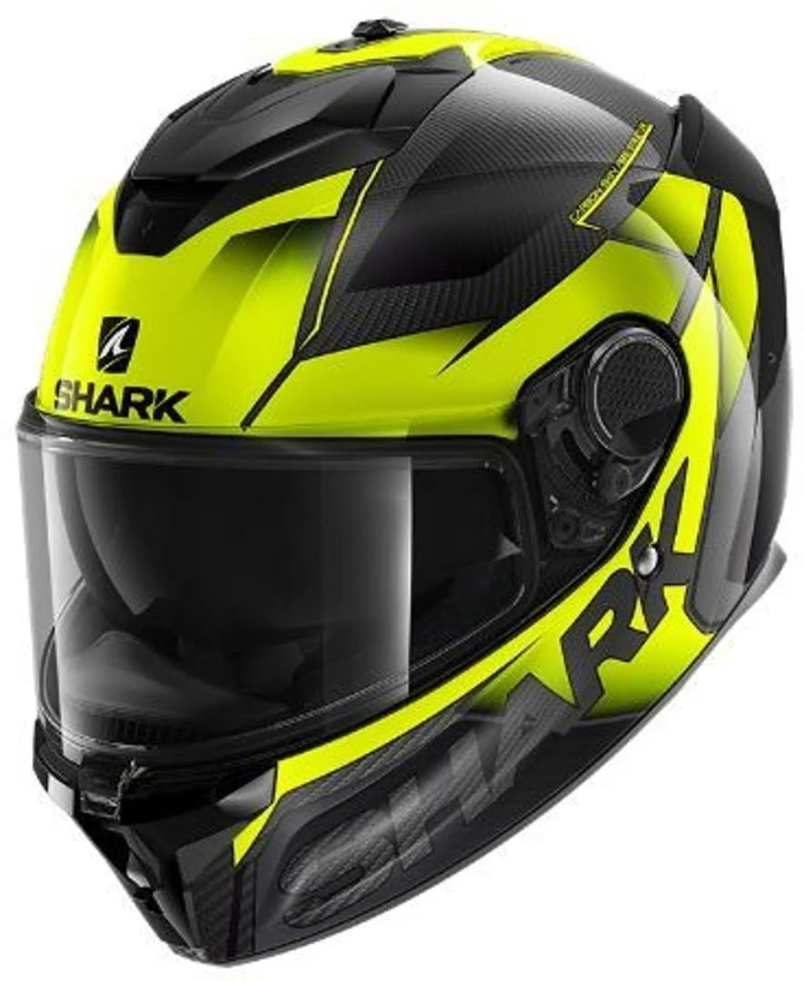 Carbon/Yellow Helmet J652