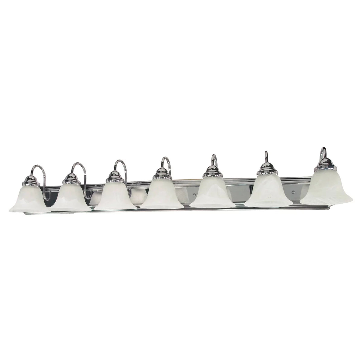 7 Light 48" Wide Bathroom Vanity Light C835009