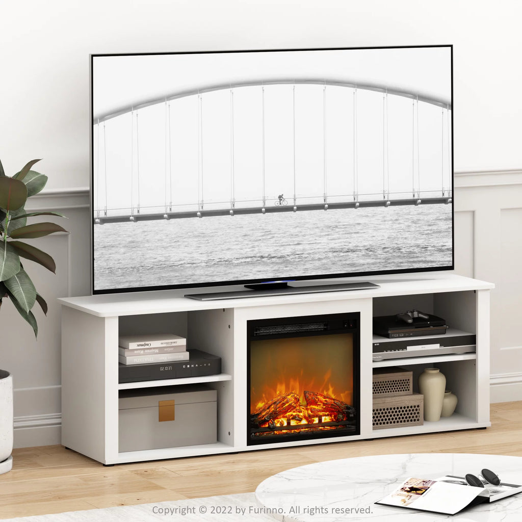 60 Inch TV Stand with Fireplace F56483