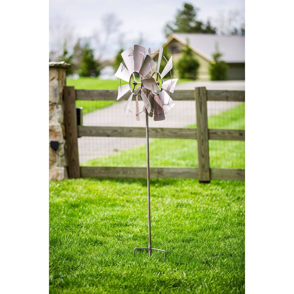 Galvanized Wind Spinner W465