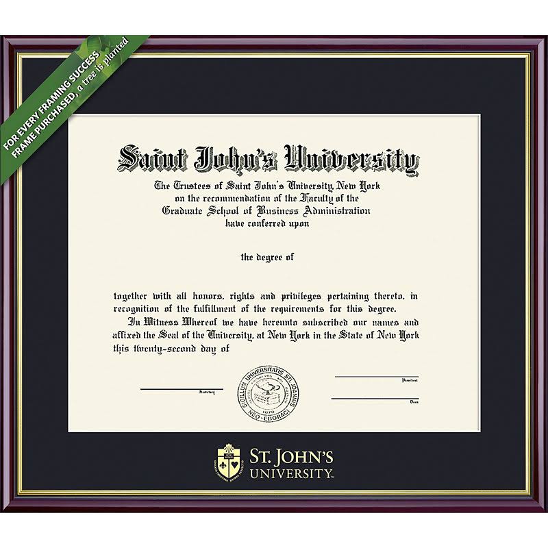 Washington University 8.5 x 11 Academic Diploma Frame G58045