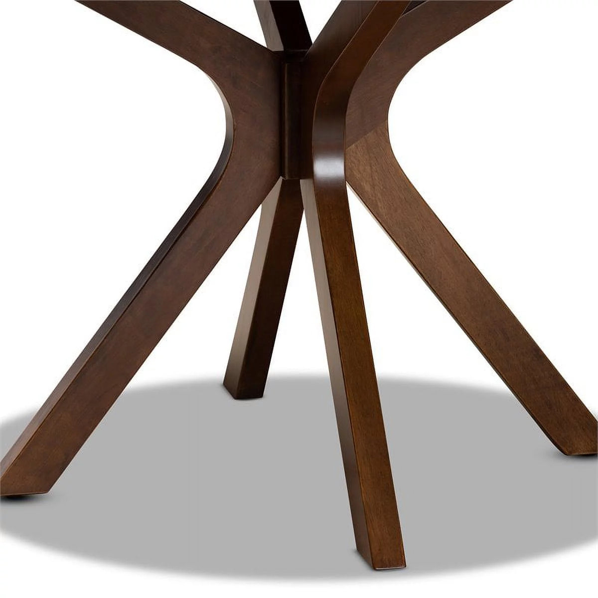 Walnut Round Wood Dining Table N886559