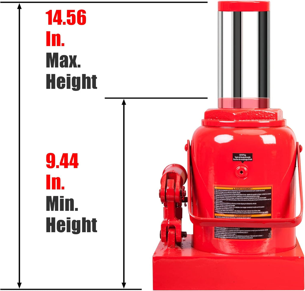 30 Ton Hydraulic Bottle Jack W539