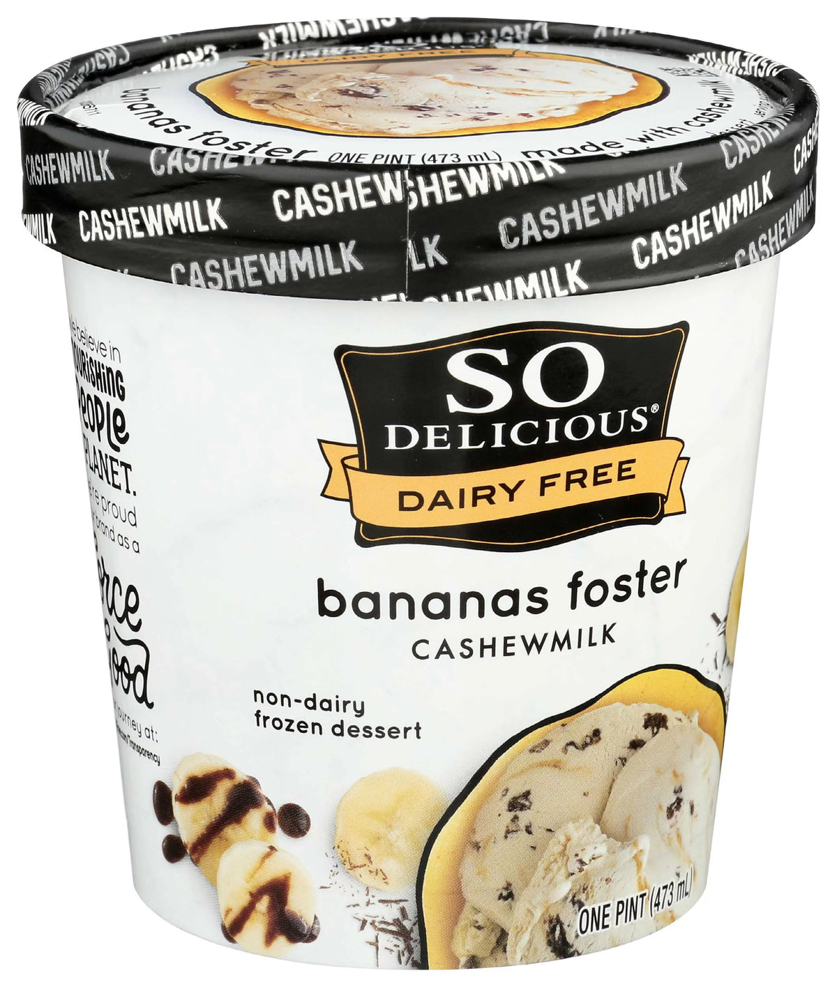 Chocolate Dairy Free Frozen Dessert 1 Pt. Carton C490