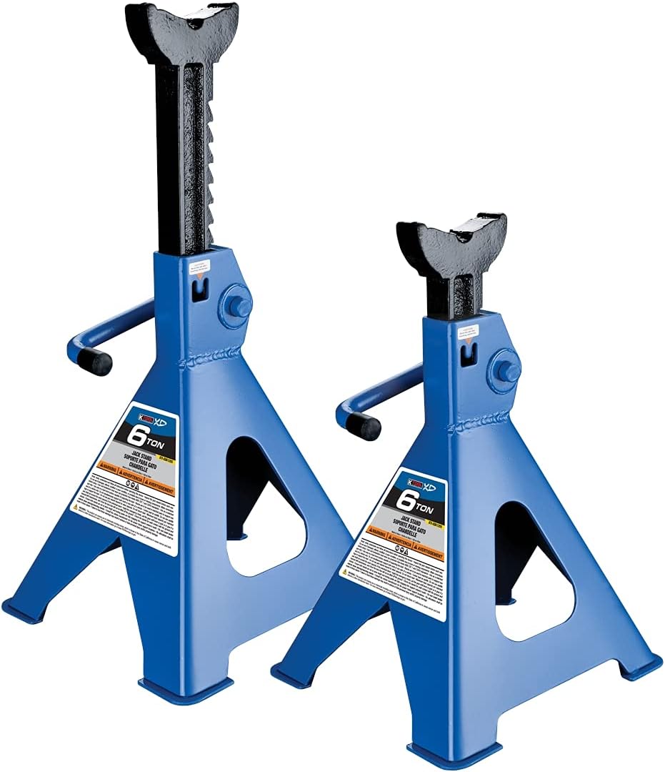 6 Ton Steel Jack Stands Pair Y24276