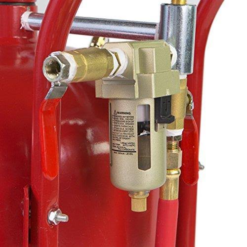 Red 10 Gallon Air Sand Blaster E3371