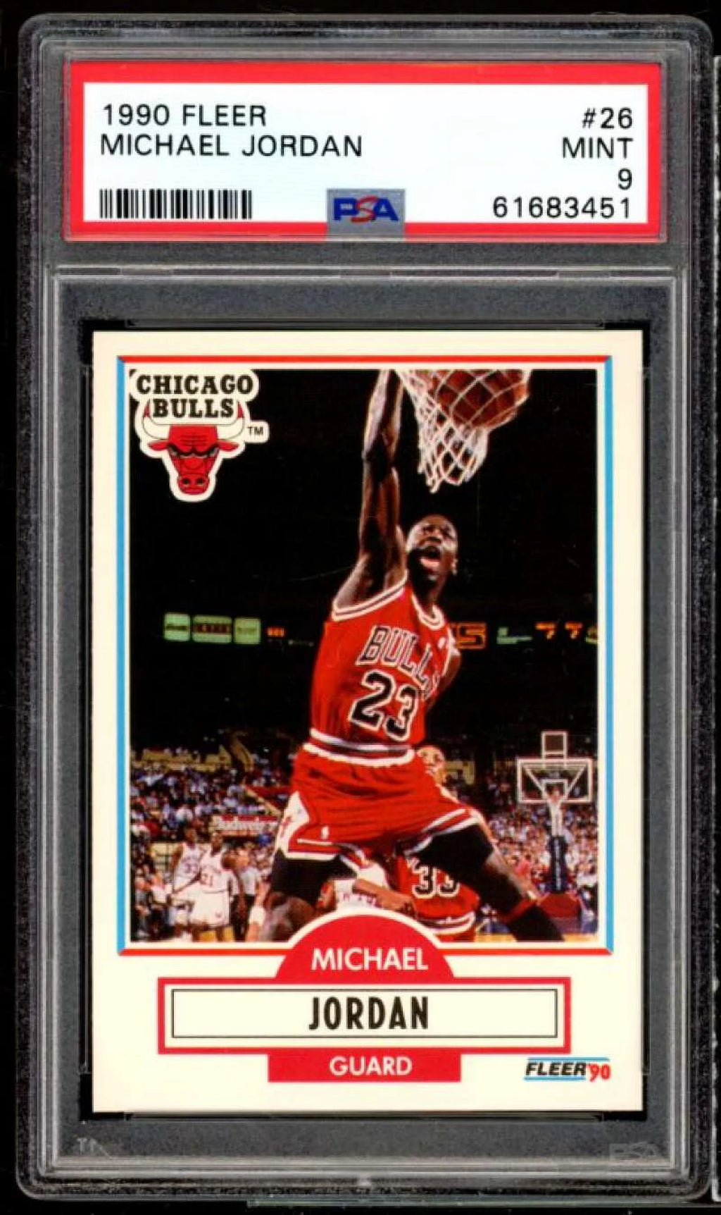 Michael Jordan Card PSA 9 Z43123