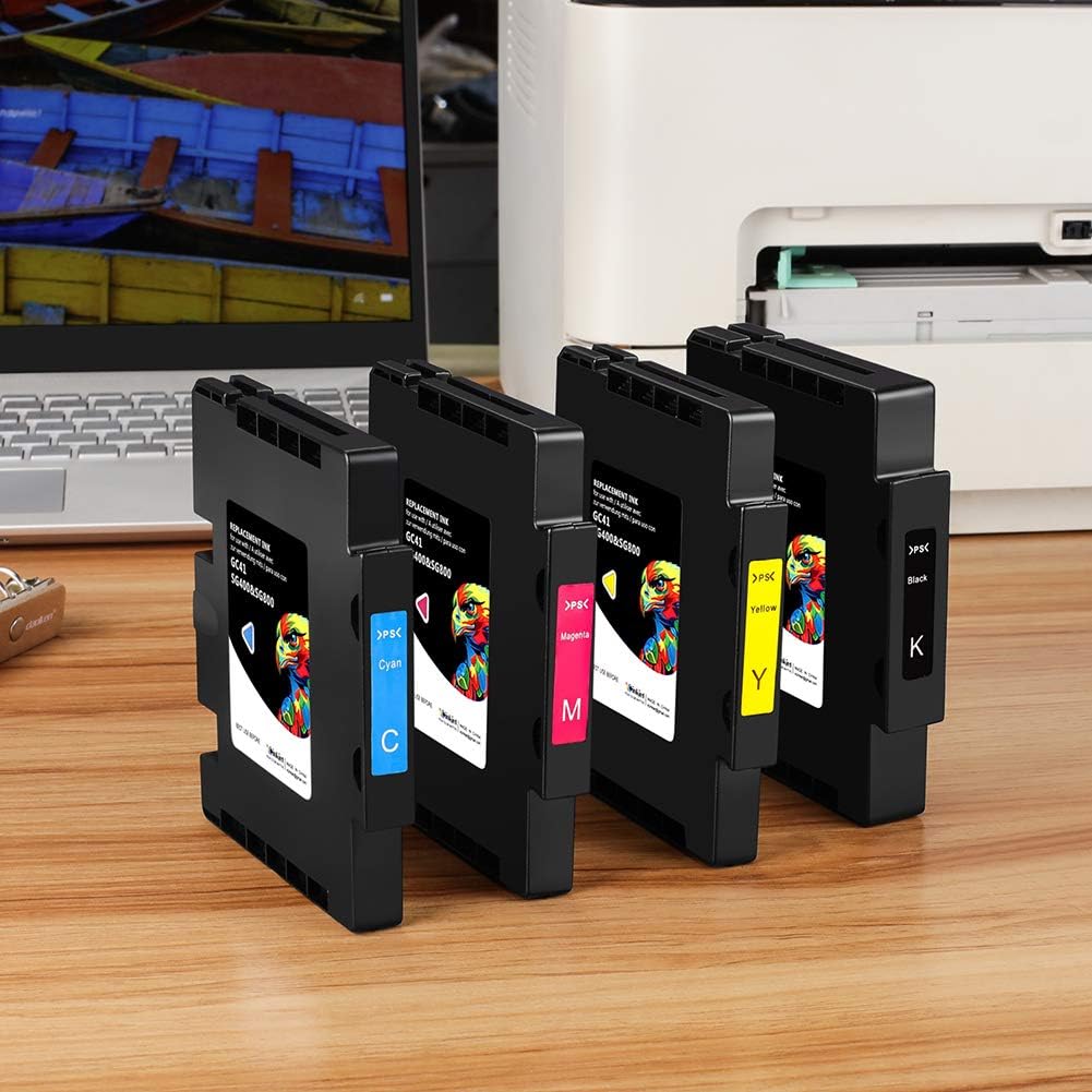 Sublimation Ink Cartridge 4-Pack for SG400 SG800 Printer I1112