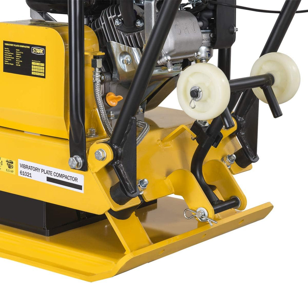 6.5hp Walk Behind Plate Compactor with Foldable Handle V963642