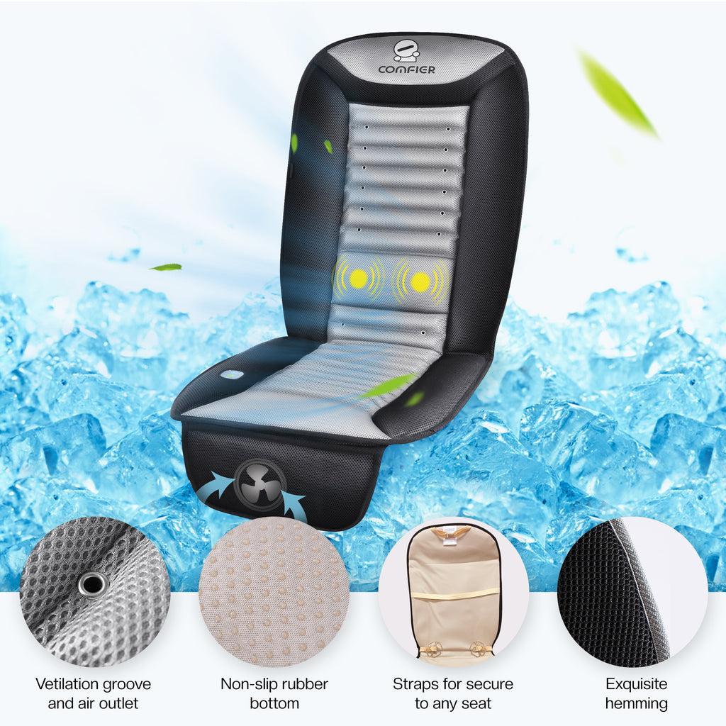 Car Seat Cushion with Back Massage W652282