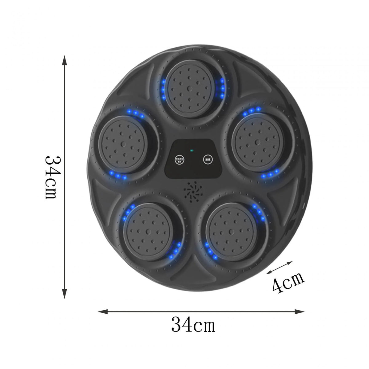 Electronic Boxing Machine Adjustable Punching Pad with Gloves F6707