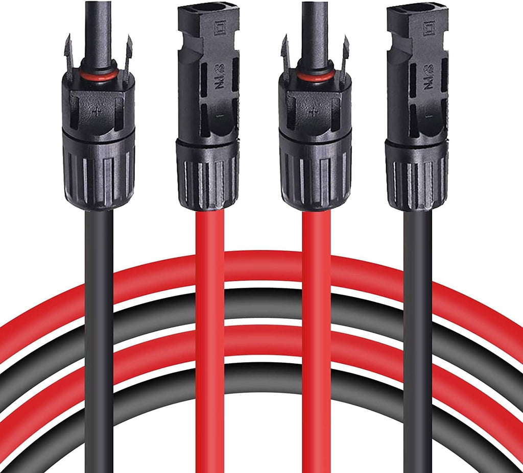 12 AWG Solar Extension Cable 3 Feet 2 PC H270055