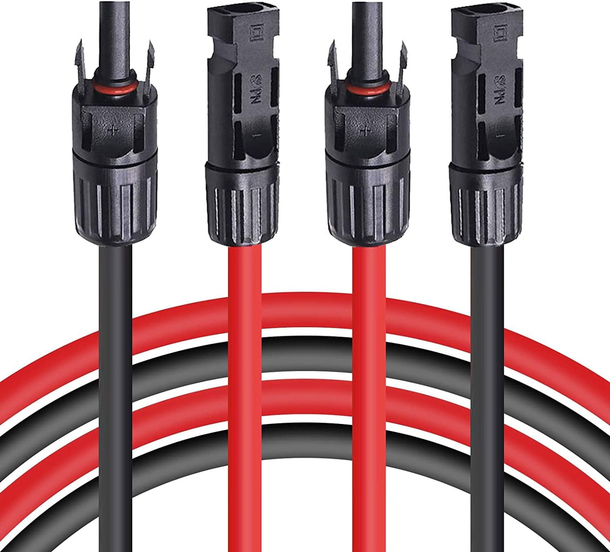 12 AWG Solar Extension Cable 3 Feet 2 PC H270055