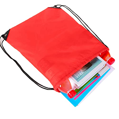 50 Pcs Drawstring Polyester Bags M257244