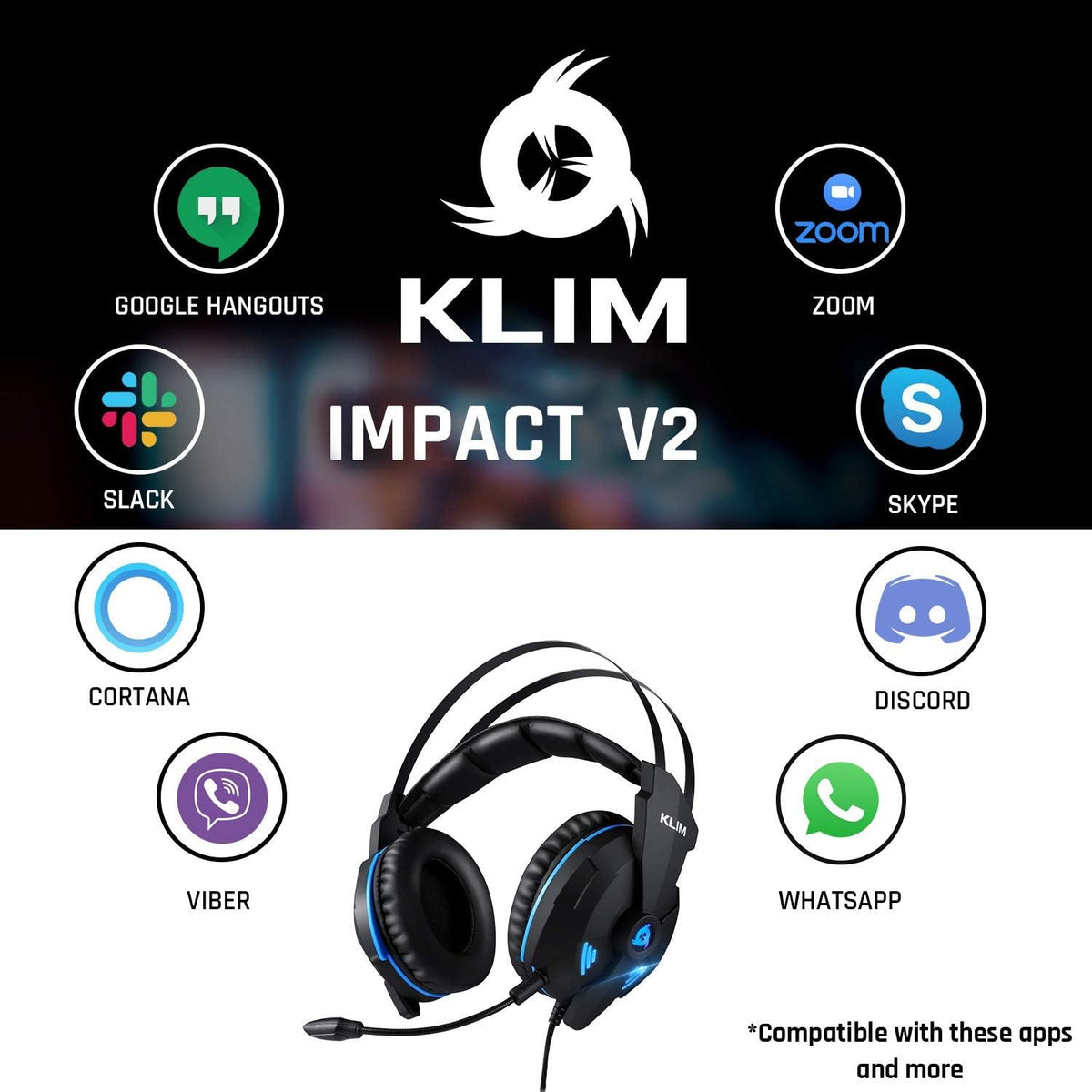 USB Gaming Headset with Microphone F81508