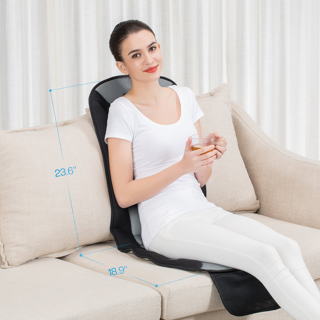 Car Seat Cushion with Back Massage W652282