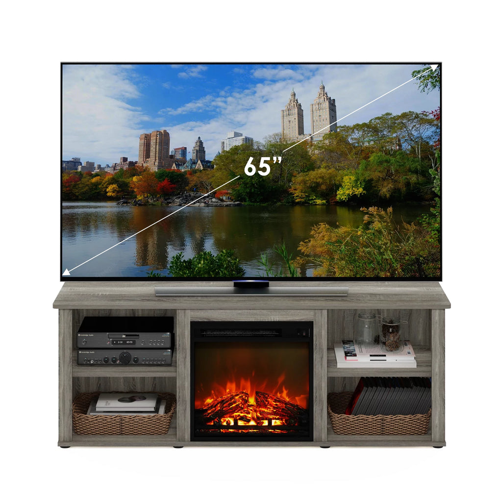 60 Inch TV Stand with Fireplace F56483
