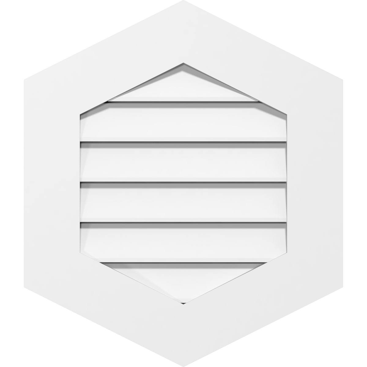 PVC Gable Vent A13633