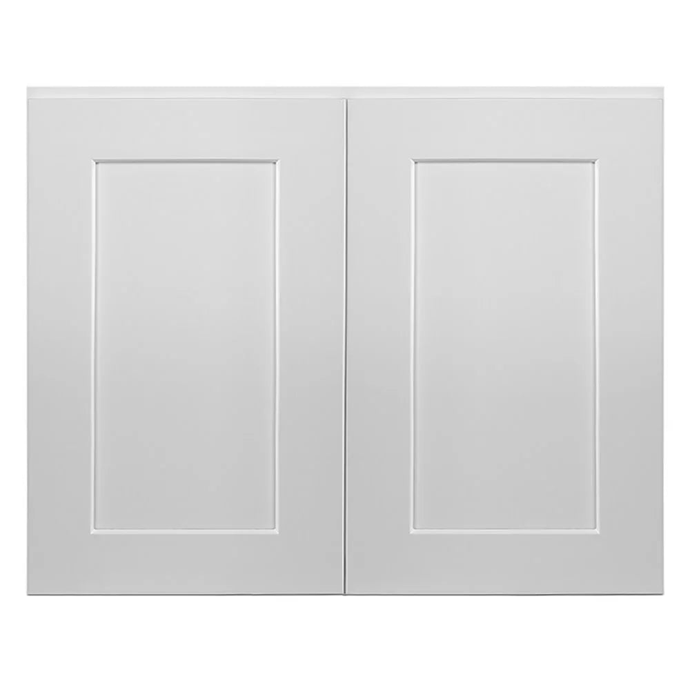 White Shaker Tall Wall Kitchen Cabinet 30x24x12 F957