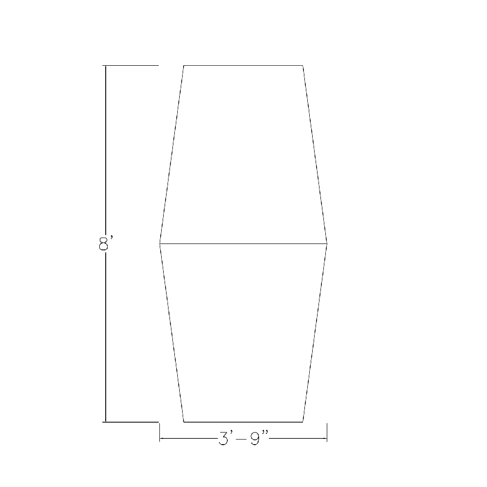 8 Person Hexagon Conference Room Table E47493