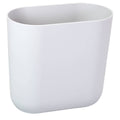 Slim White Waste Can F68638